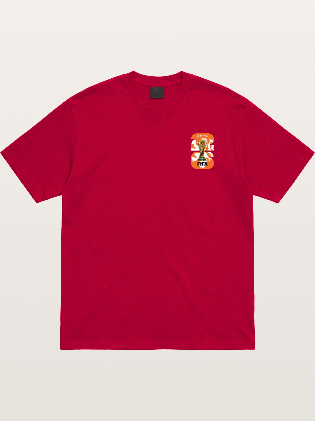 Netherlands World Cup Trophy Crest Gildan T-shirt