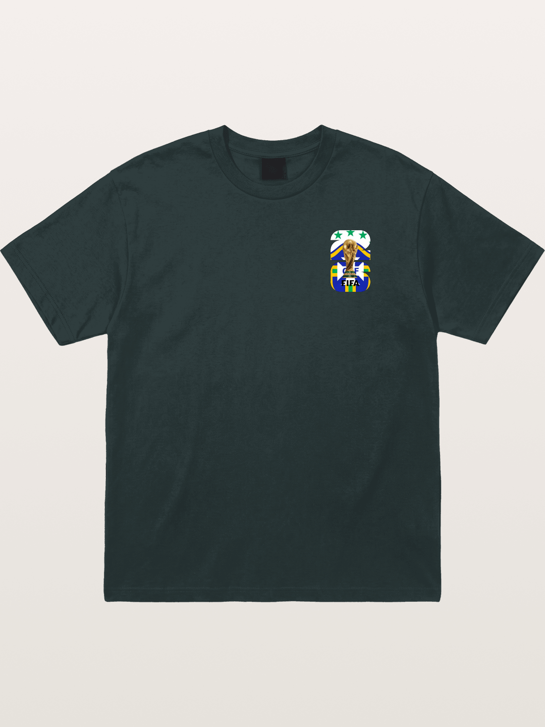 FIFA World Cup Brazil Five Stars Gildan T-shirt
