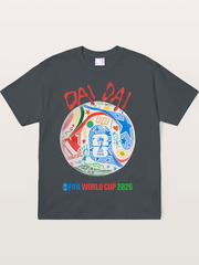 FIFA World Cup 2026 Doodle Soccer Ball Soft-Stay T-shirt