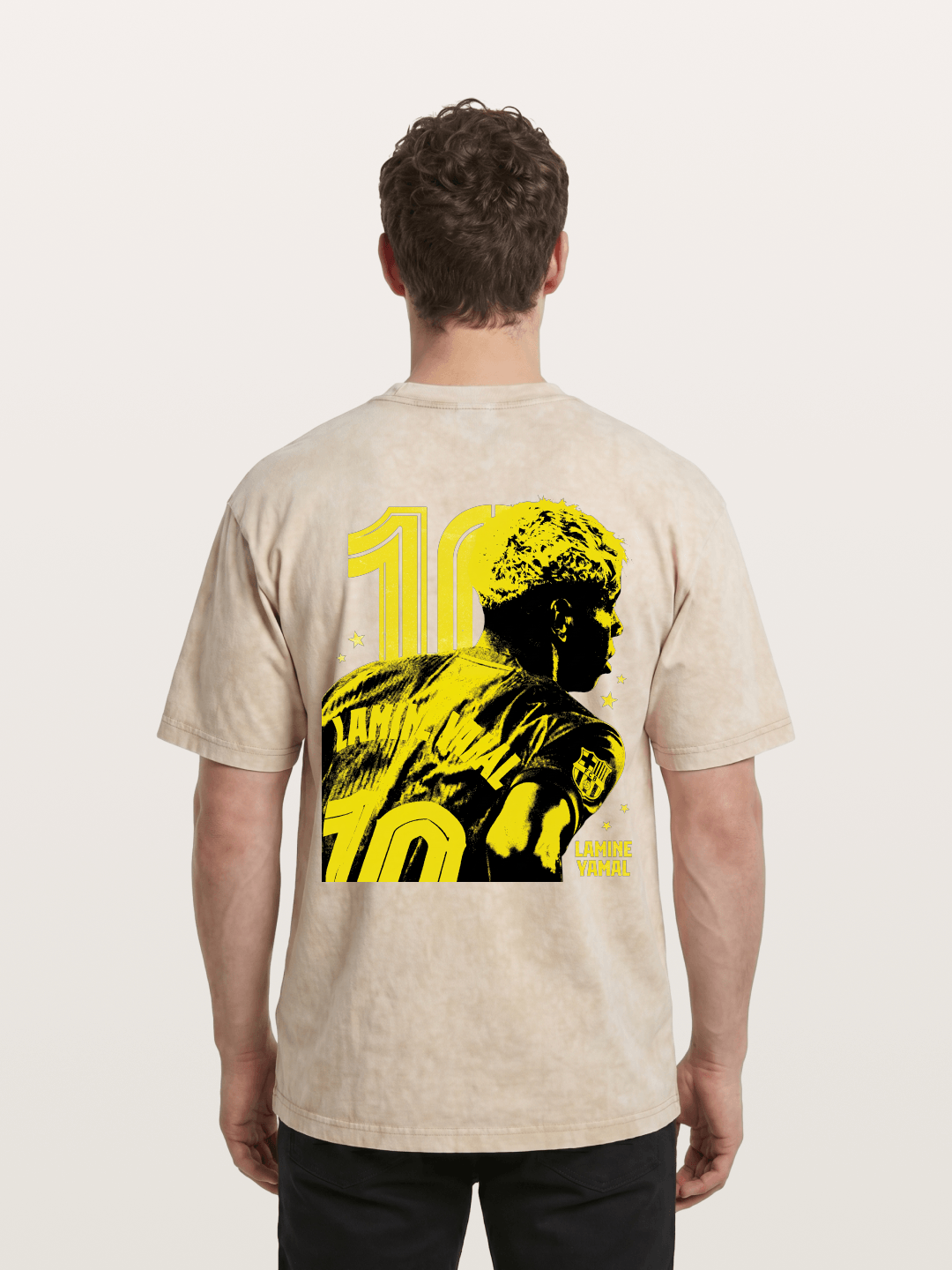 Lamine Yamal 10 Silhouette Washed T-shirt