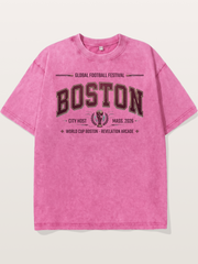 Boston 2026 World Cup Host Washed T-shirt