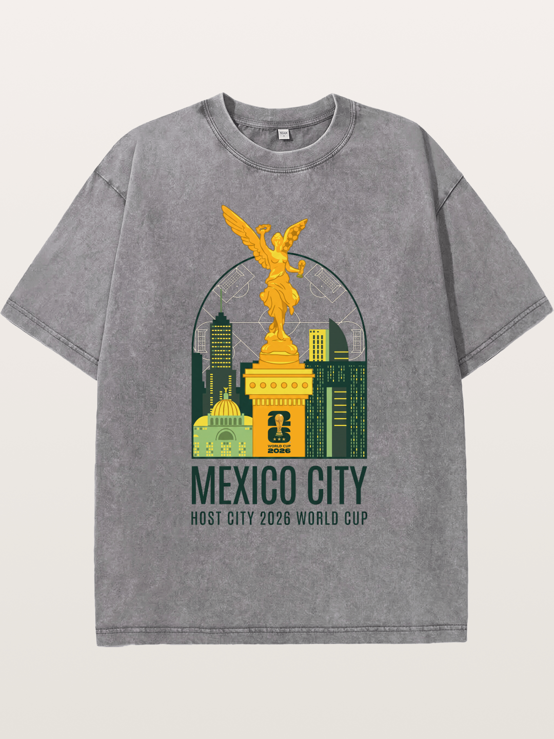 Mexico City 2026 World Cup Washed T-shirt