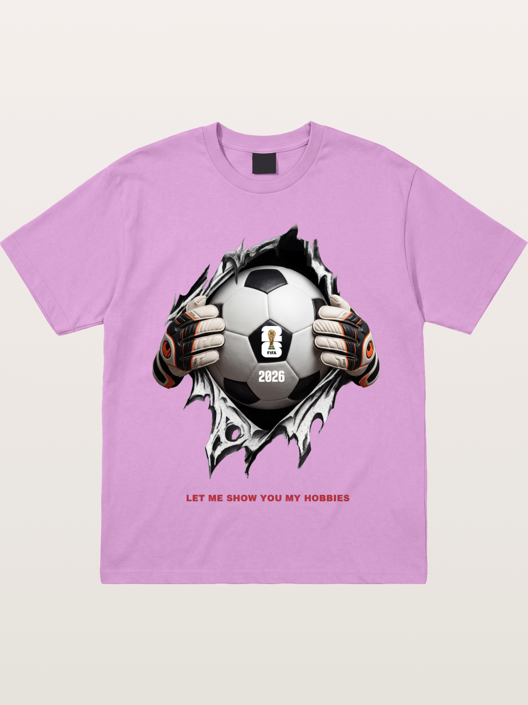 Soccer Ball Tear Effect 2026 Gildan T-shirt