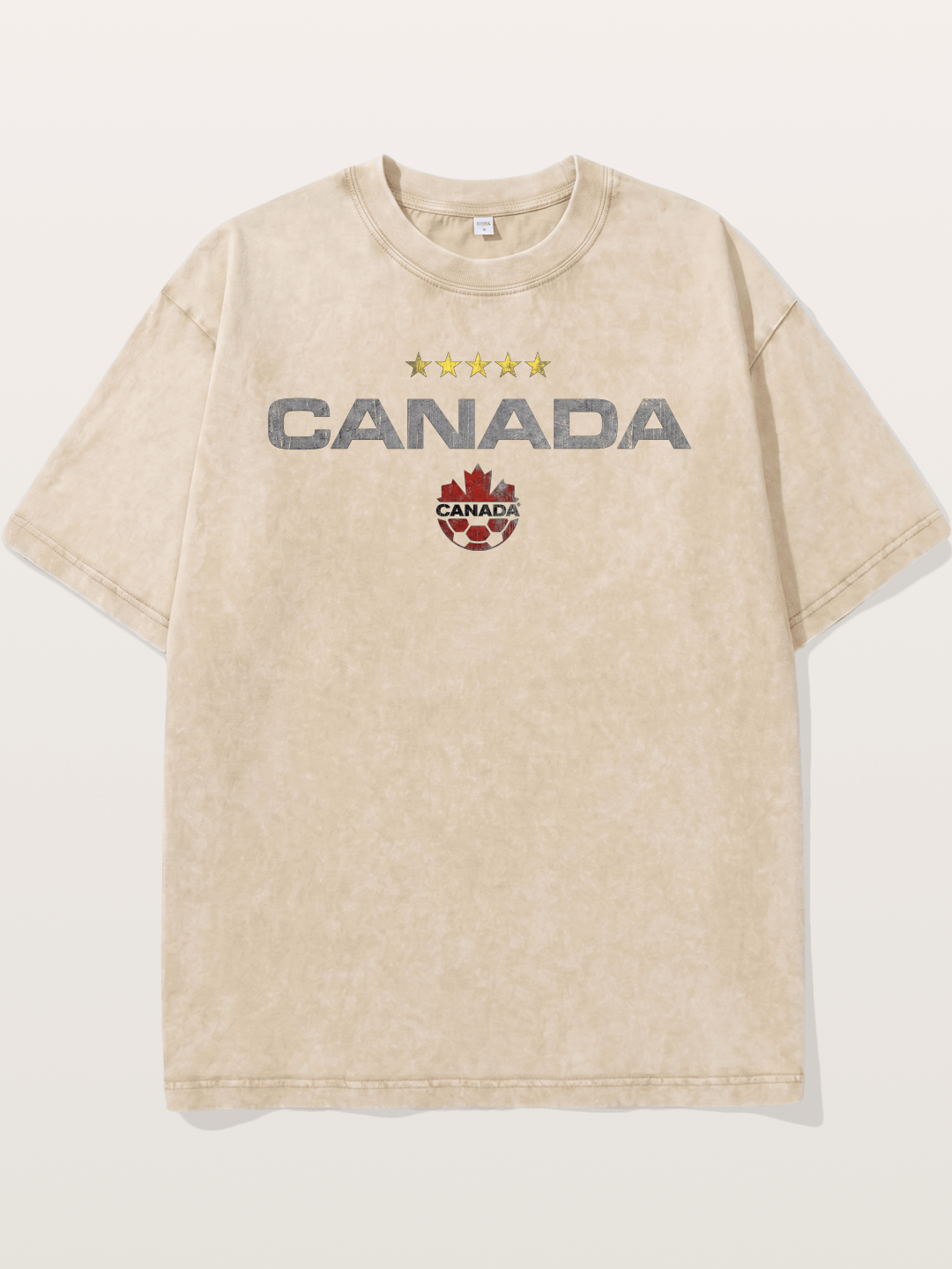 Canada Soccer Team Crest Washed T-shirt