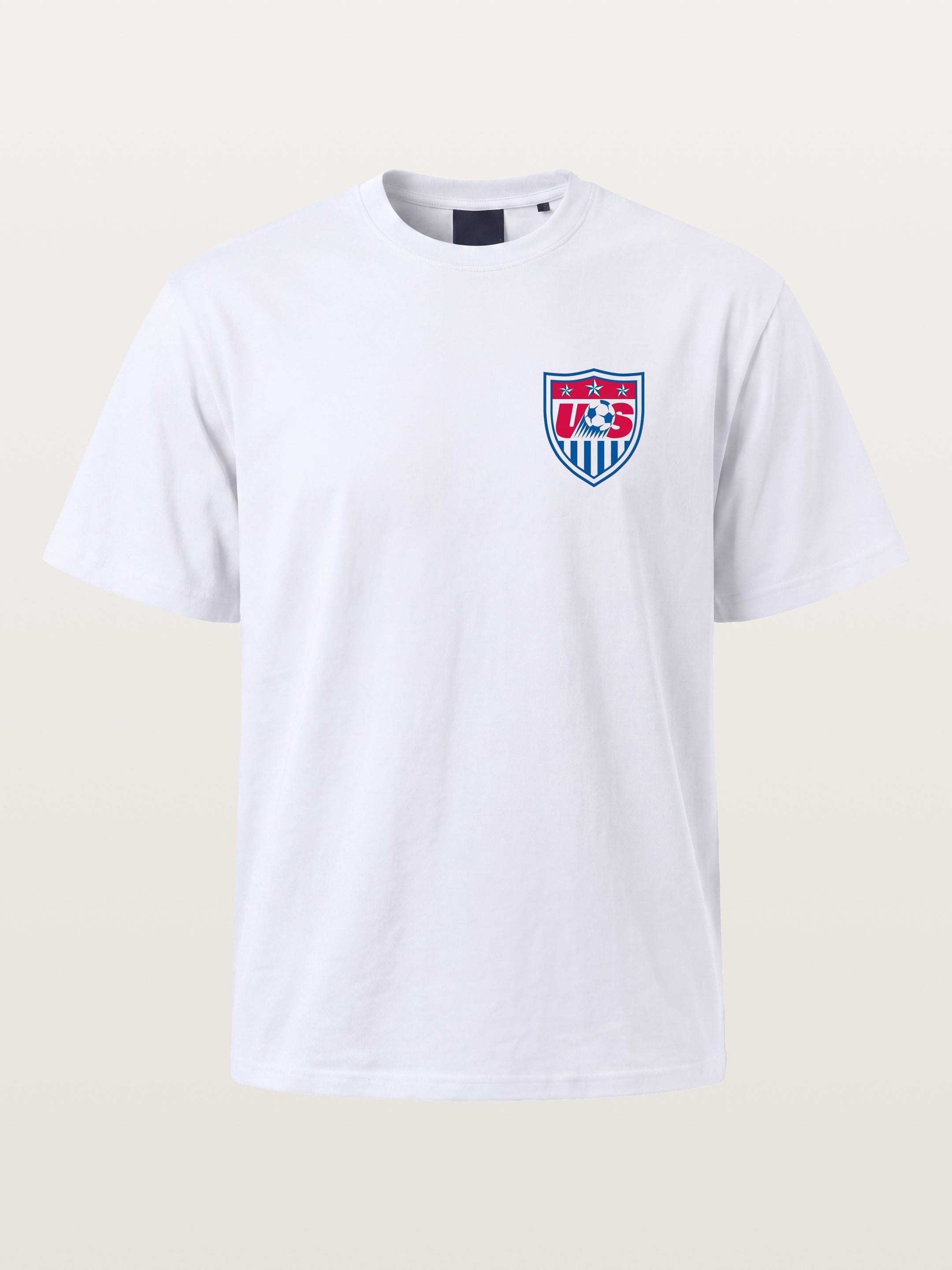 USA Soccer Shield Emblem Cotton T-shirt