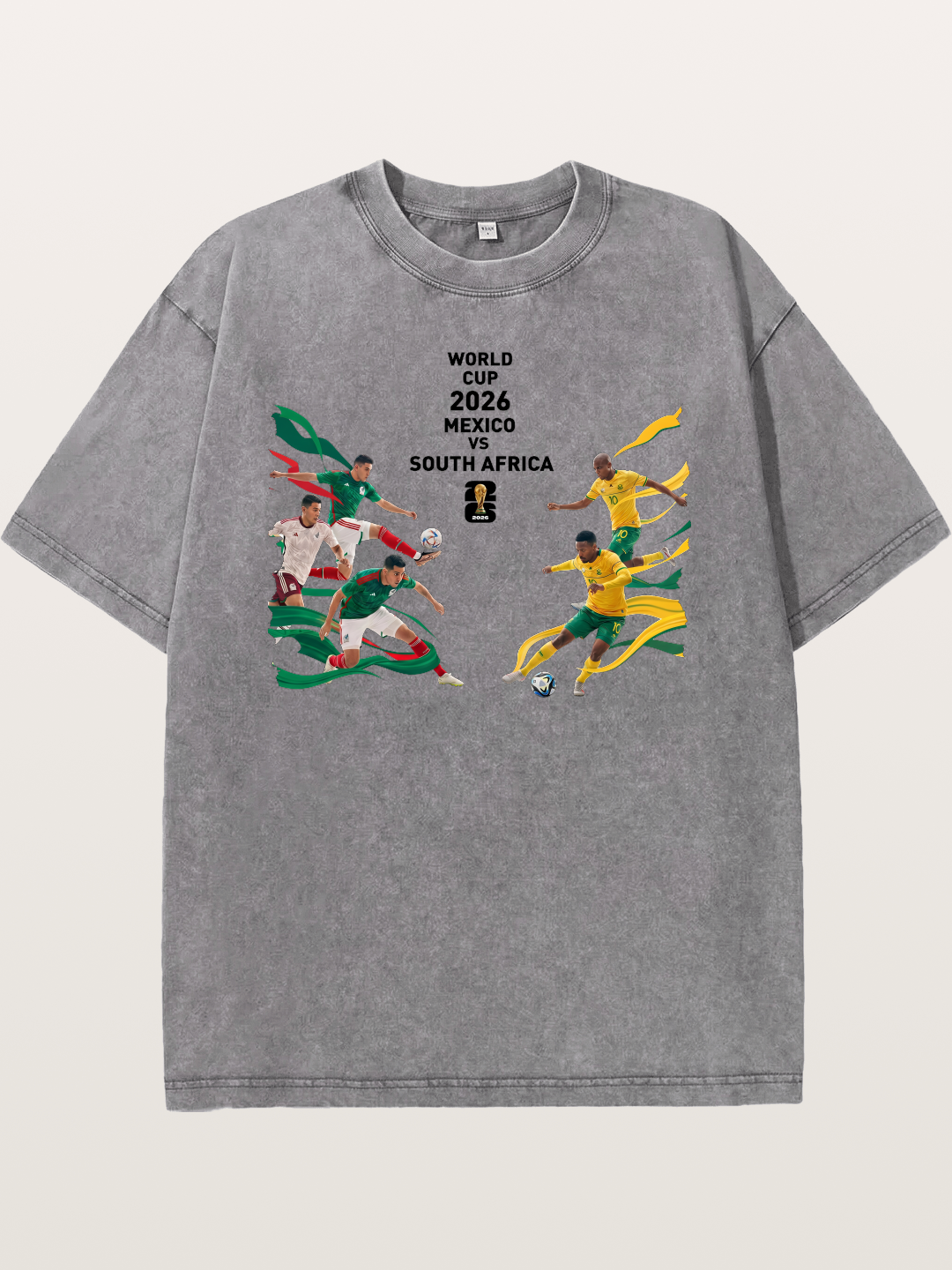 2026 Mexico vs South Africa Washed T-shirt