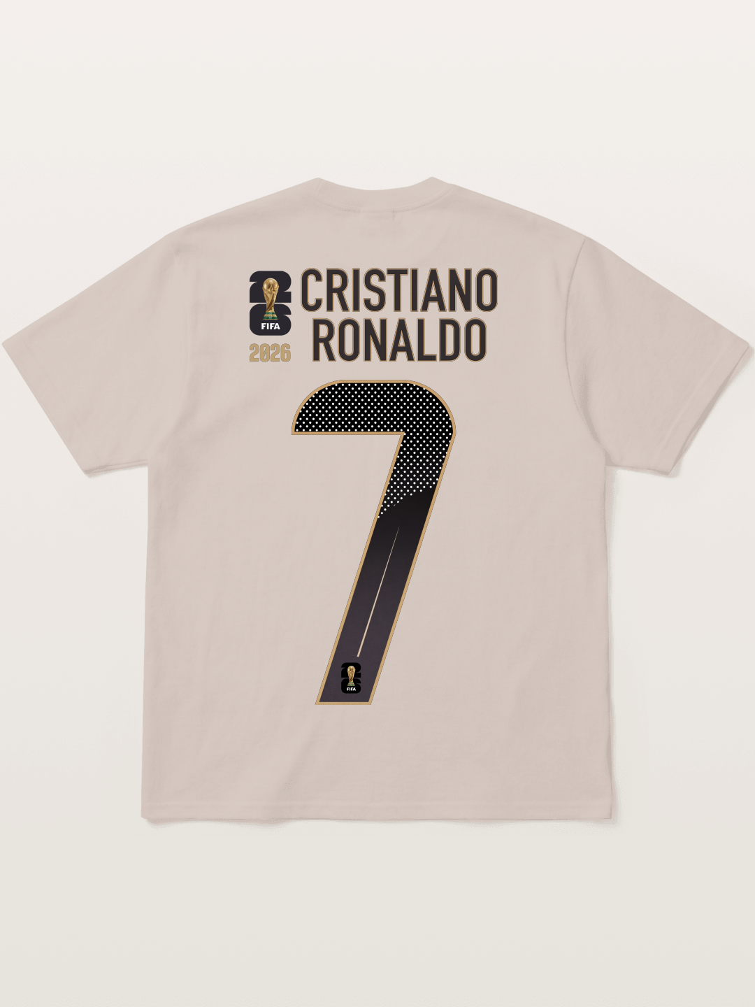 Portugal 7 Ronaldo 2026 WC Cotton T-shirt