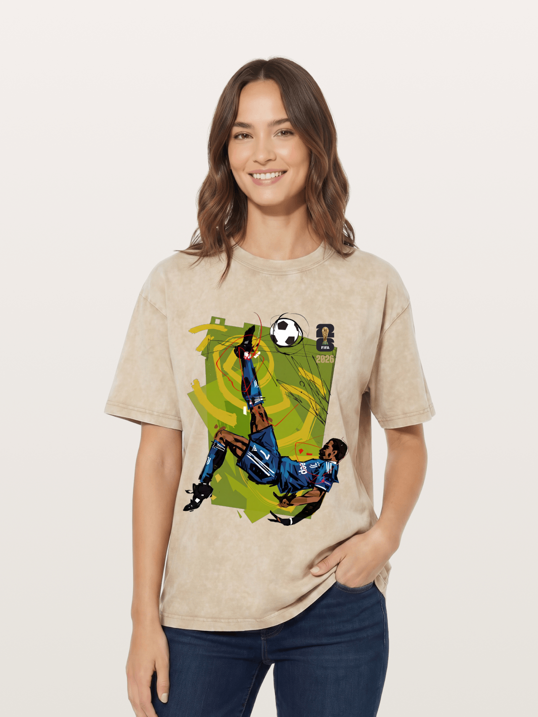 Cristiano Ronaldo's classic goal-scoring move Washed T-shirt