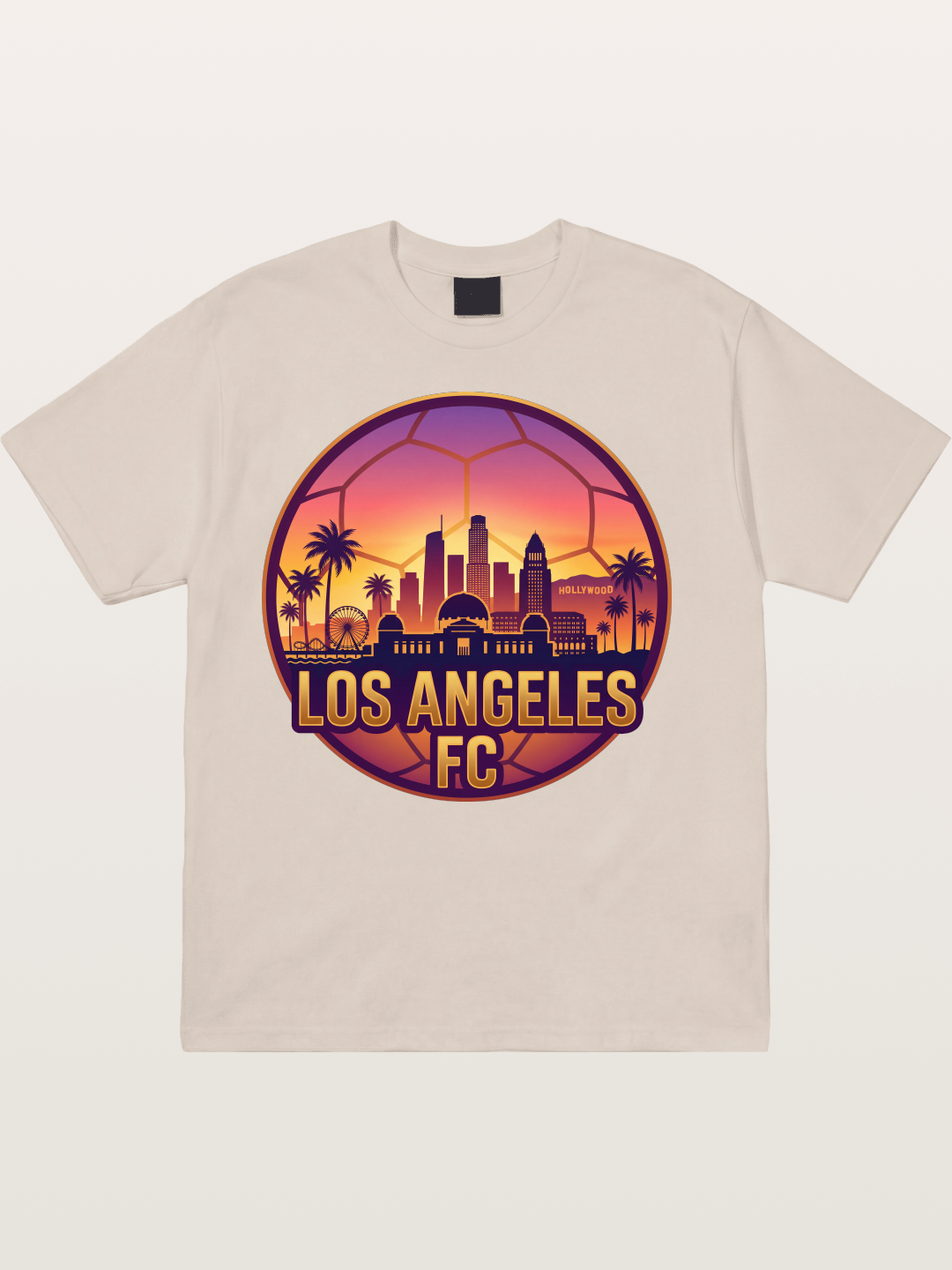 LA FC Sunset City Skyline Cotton T-shirt