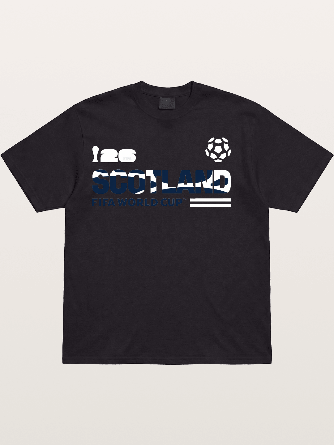 Scotland 2026 World Cup Logo Cotton T-shirt