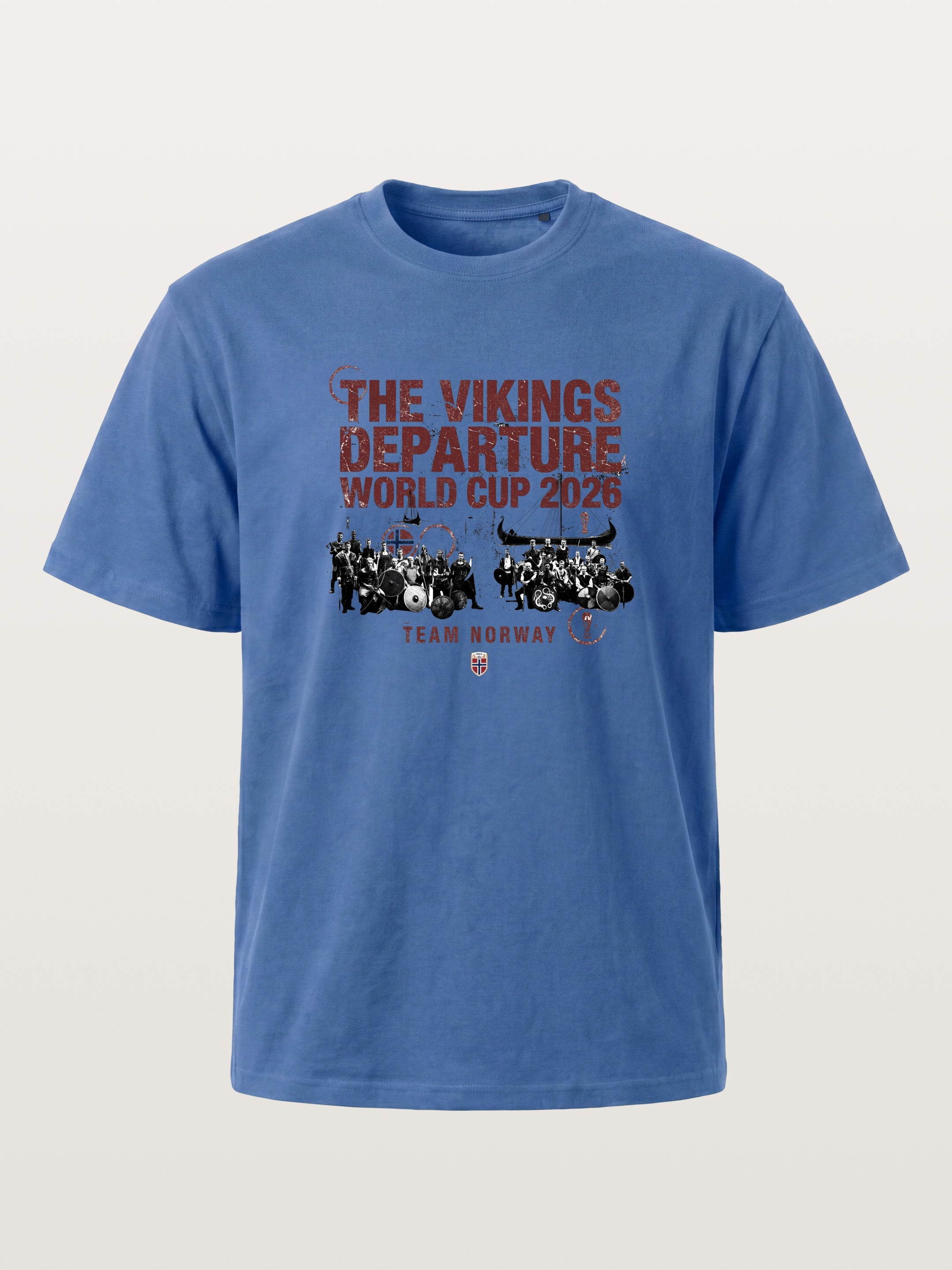 Norway Vikings World Cup Print Gildan T-shirt