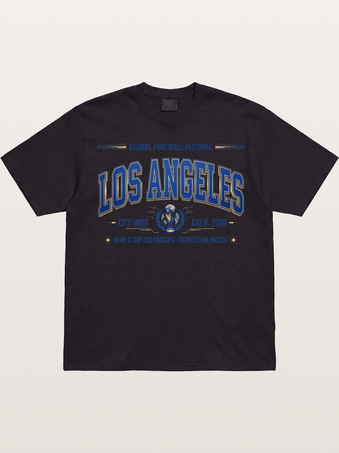 Los Angeles 2026 WC Badge Gildan T-shirt