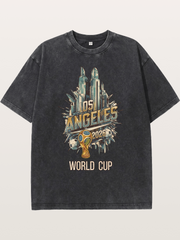 LA World Cup 2026 Emblem Washed T-shirt