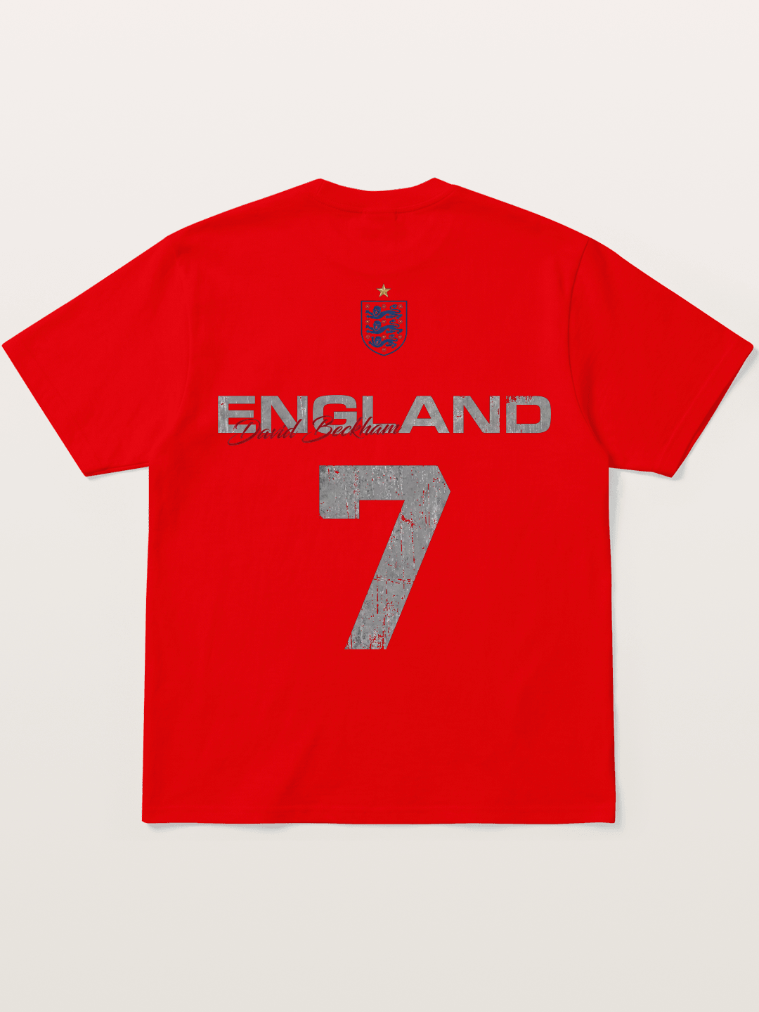 England Beckham 7 Vintage Soft-Stay T-shirt