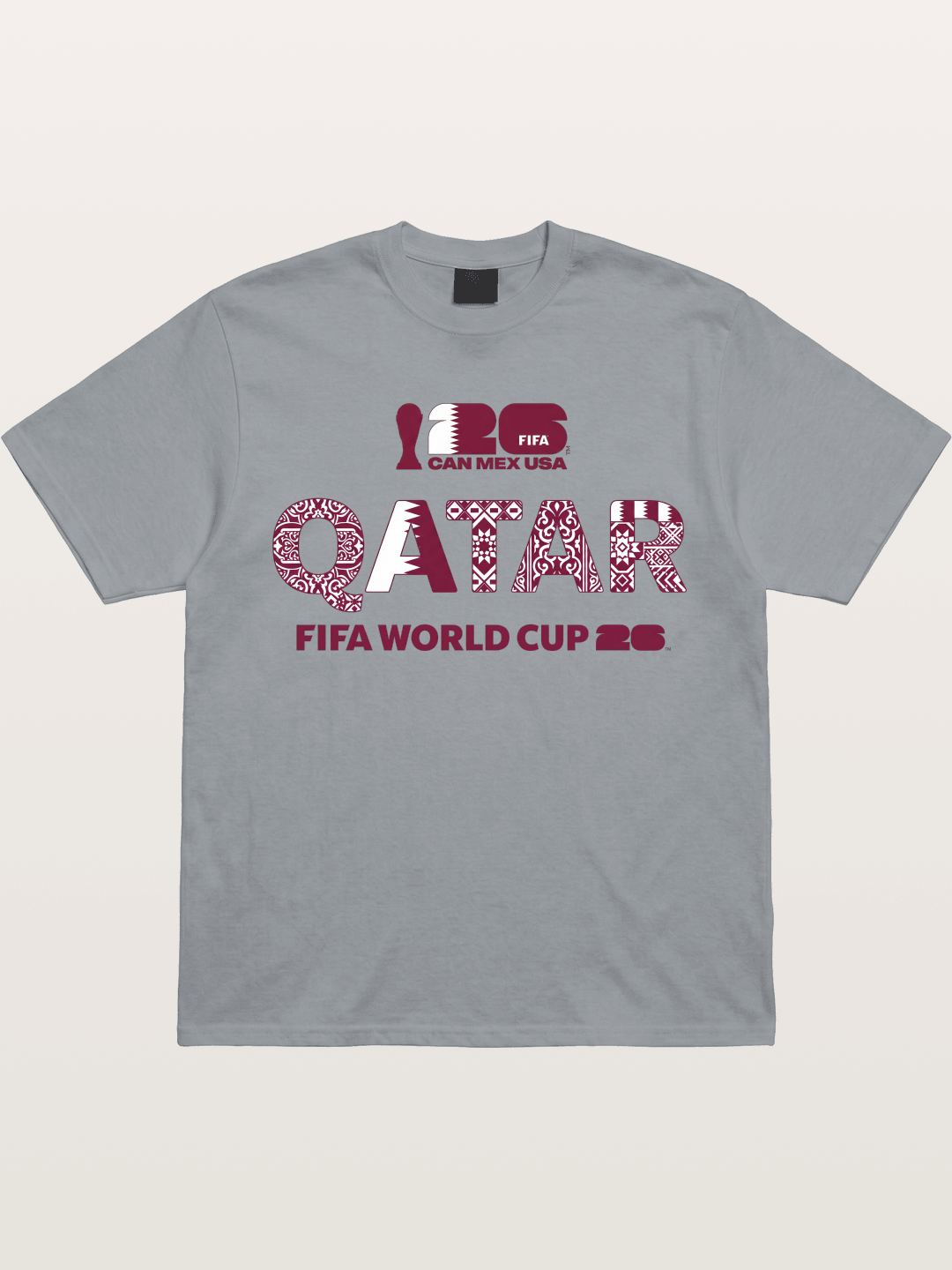 Qatar 2026 Geometric Ornament Art Gildan T-shirt
