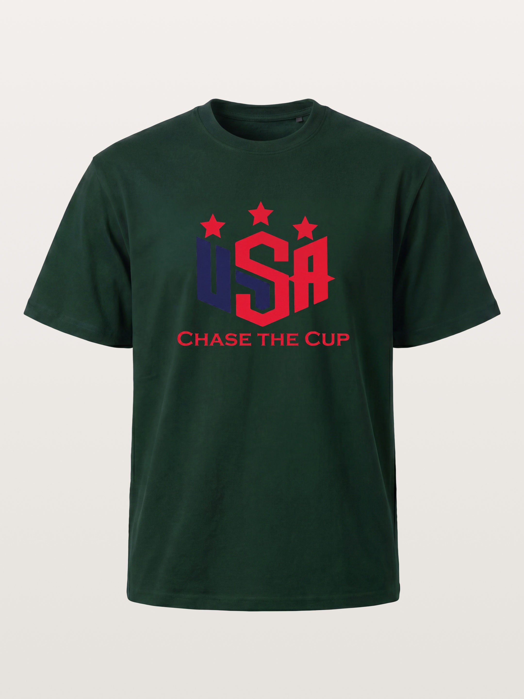 USA Chase The Cup Typography Gildan T-shirt
