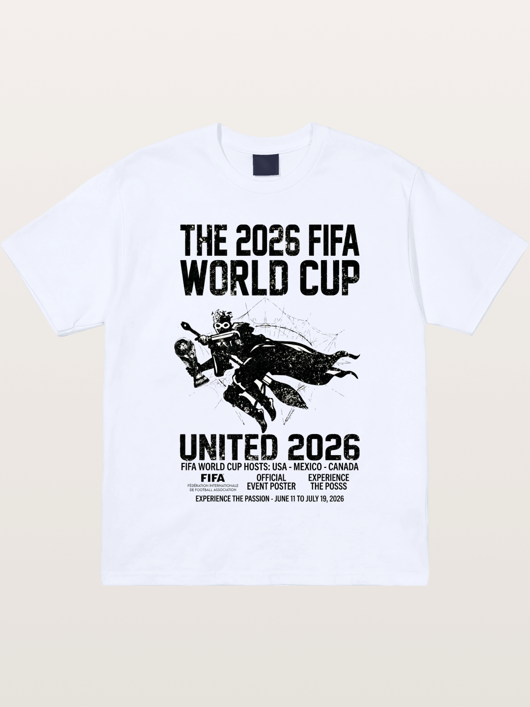 2026 World Cup Rider Poster Gildan T-shirt