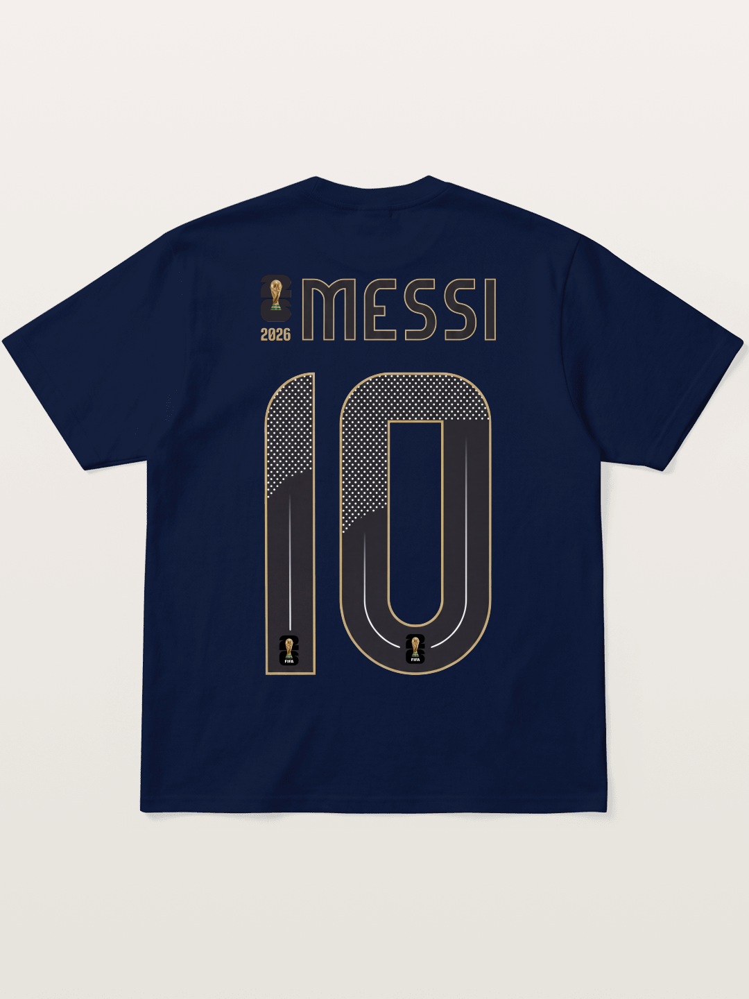 Argentina 10 Messi 2026 WC Gildan T-shirt