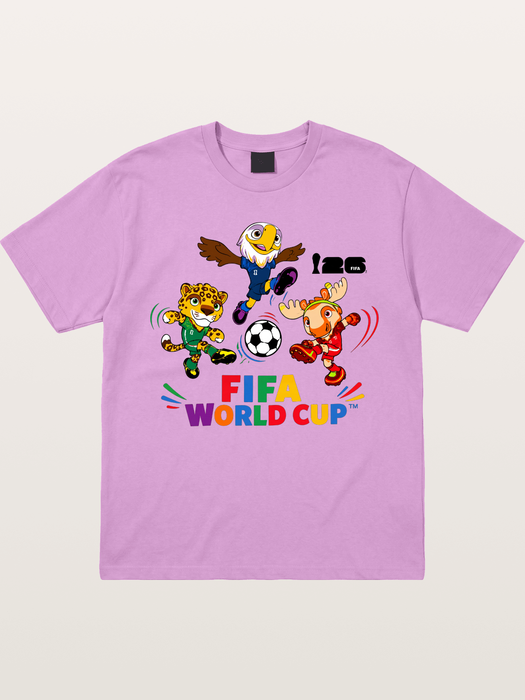 FIFA World Cup Mascots Print Gildan T-shirt