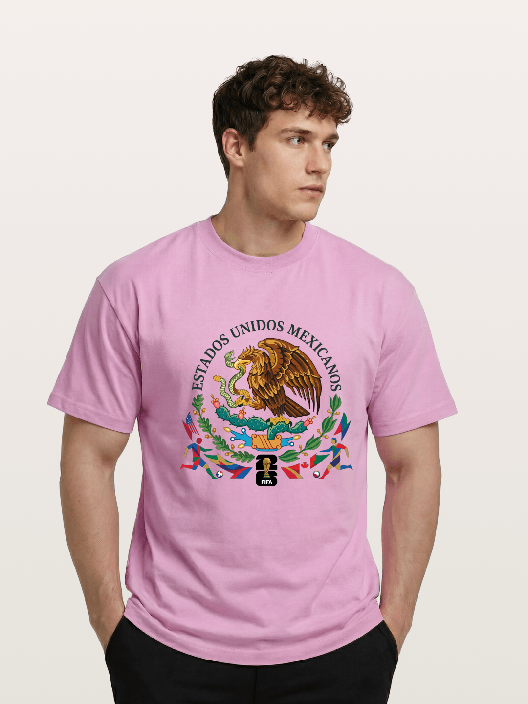 Mexican Eagle World Cup Art Gildan T-shirt