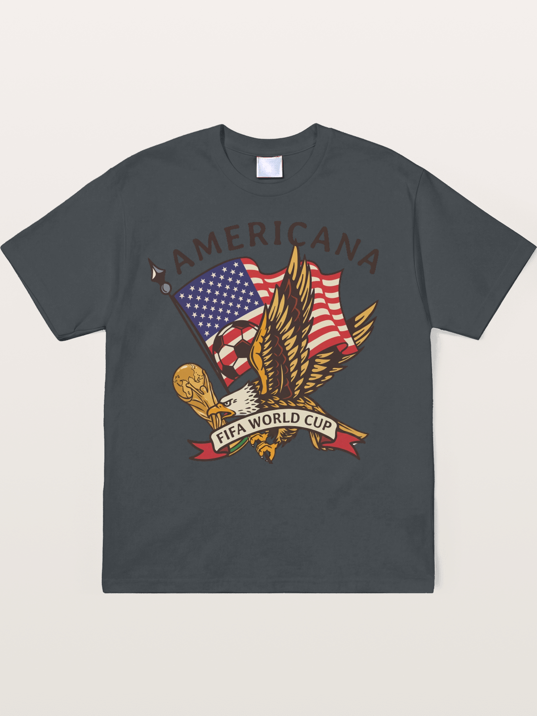 USA Eagle World Cup Graphic Soft-Stay T-shirt