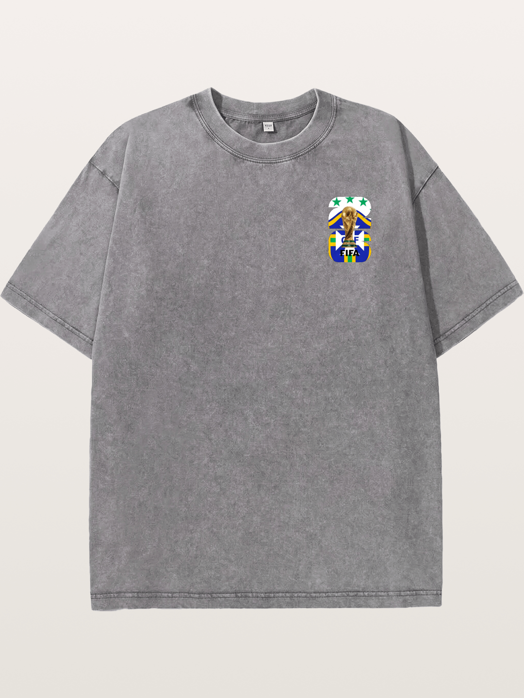 FIFA World Cup Brazil Five Stars Washed T-shirt