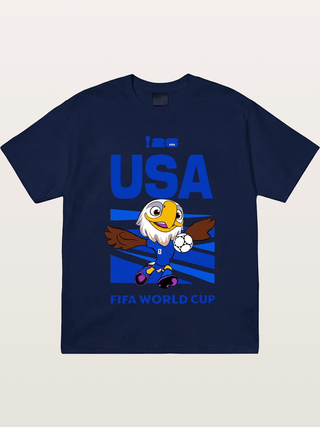 USA WC 2026 Eagle Mascot Design Gildan T-shirt