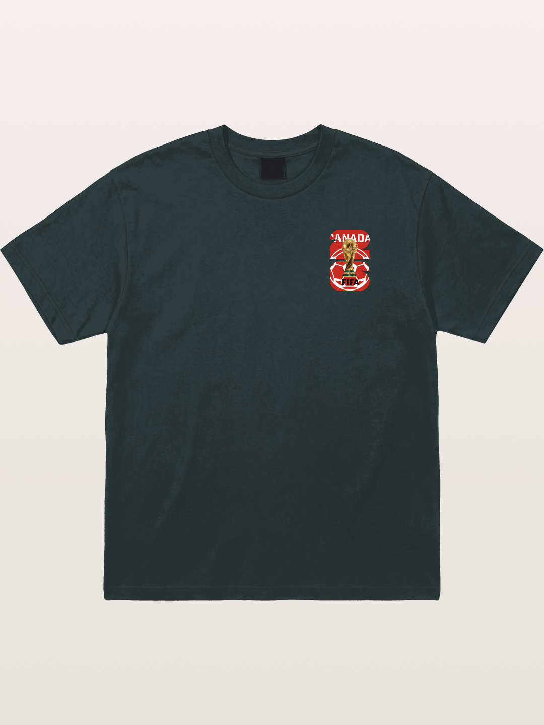 Canada World Cup Trophy Emblem Gildan T-shirt