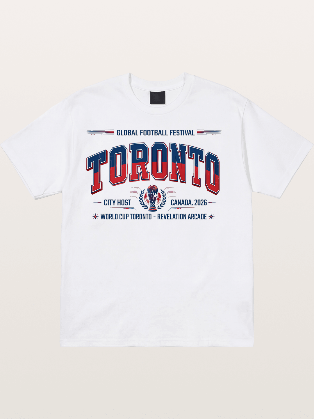 Toronto 2026 WC Host Graphic Cotton T-shirt