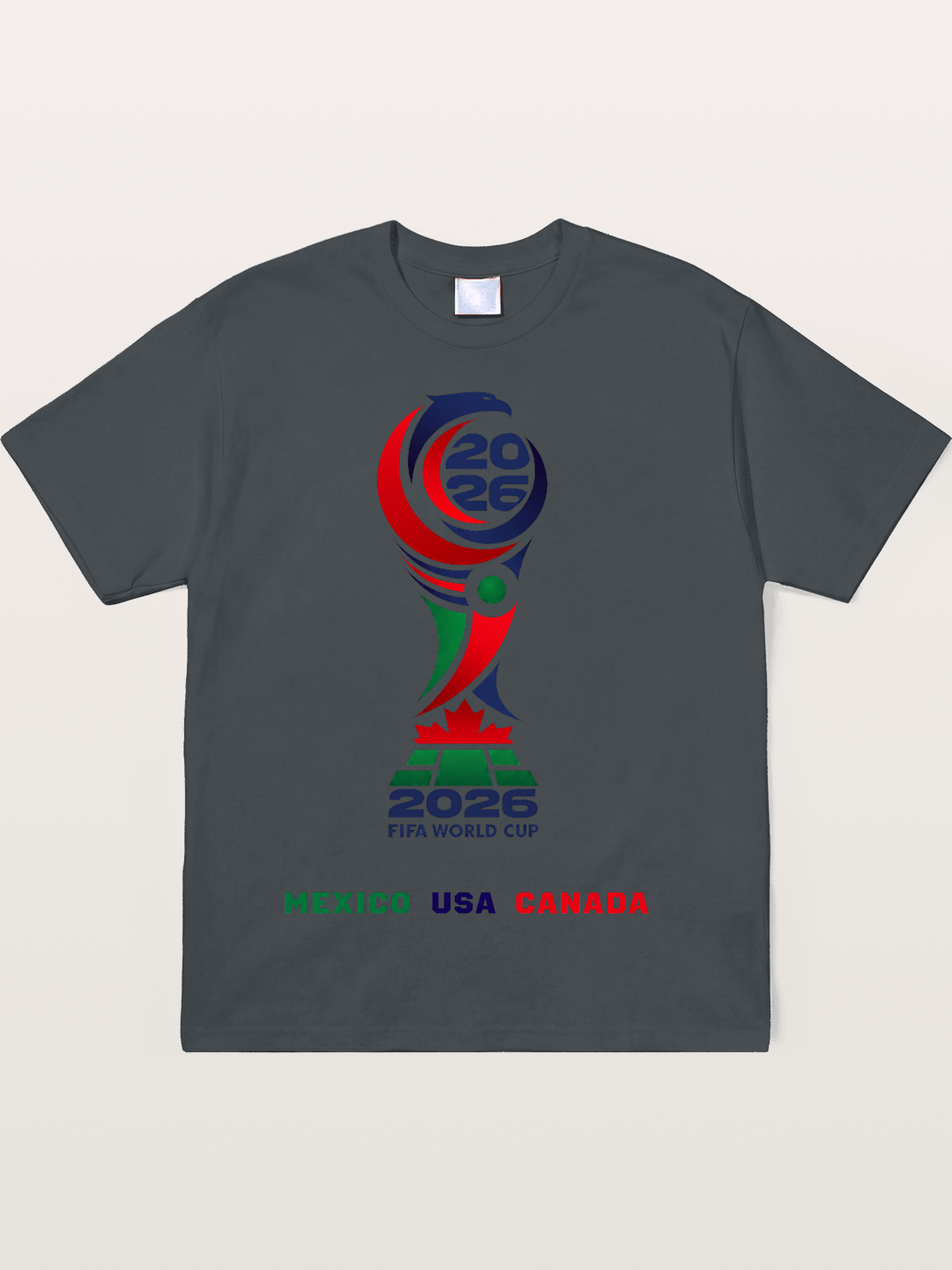 2026 World Cup Logo Art Soft-Stay T-shirt