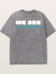 Atlanta Two-Tone Typography Washed T-shirt
