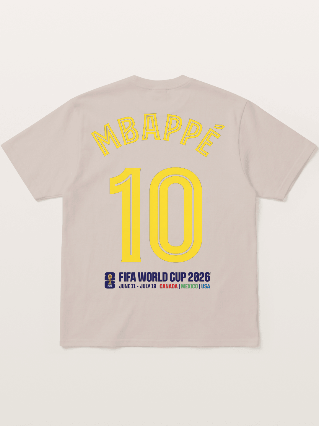 Mbappé 10 World Cup 2026 Cotton T-shirt