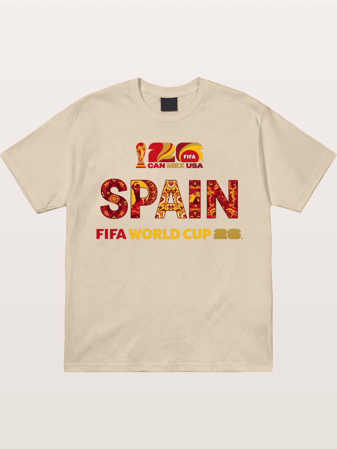 Spain 2026 Cultural Ornament Print Gildan T-shirt