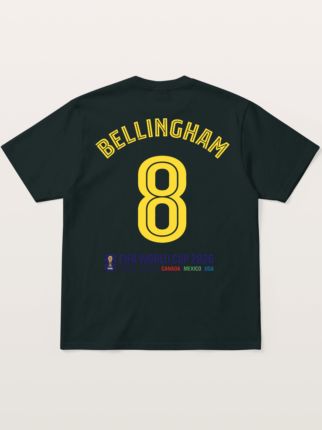 Bellingham 8 World Cup 2026 Gildan T-shirt