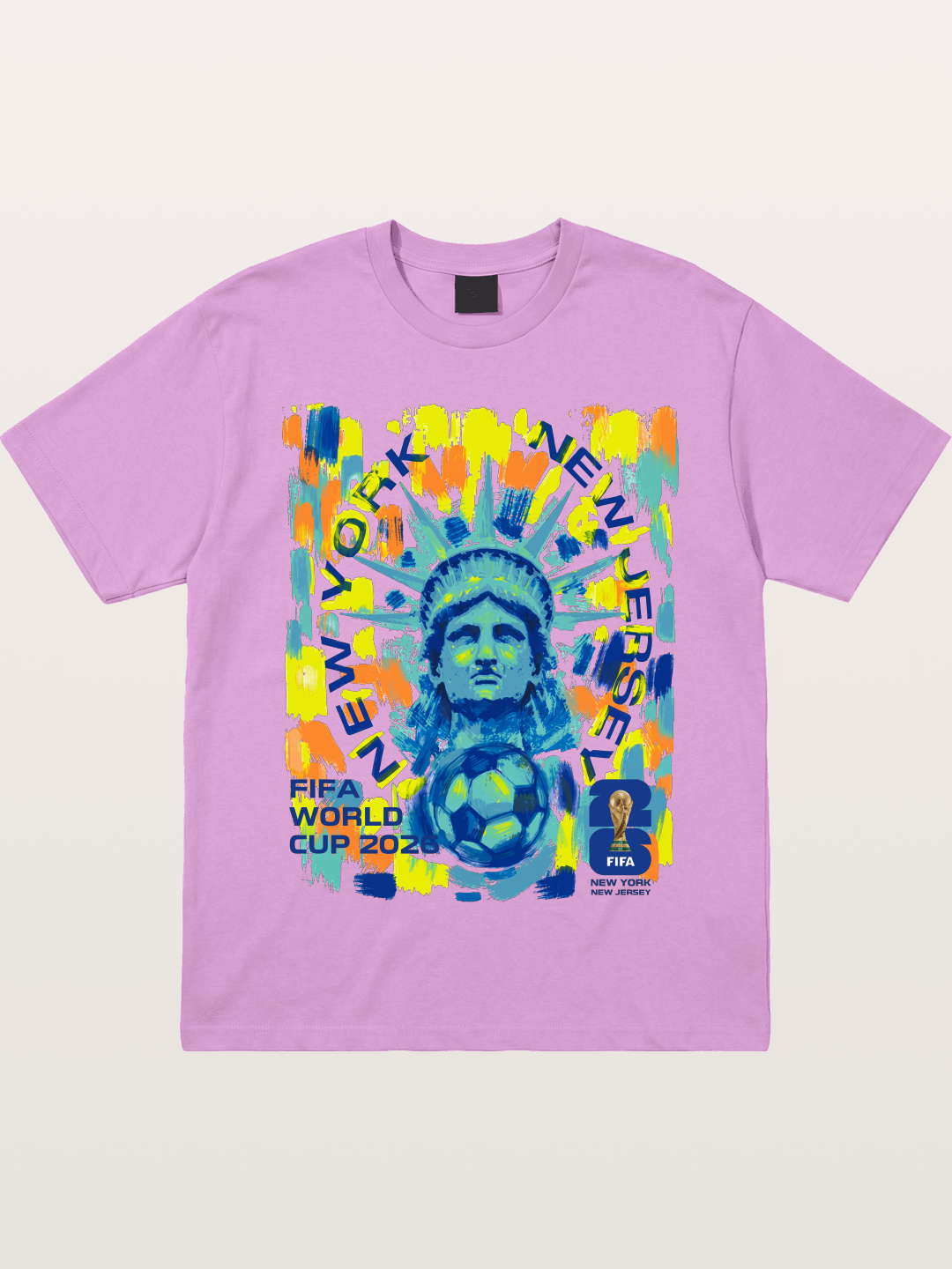 NY NJ WC 2026 Statue of Liberty Art Gildan T-shirt