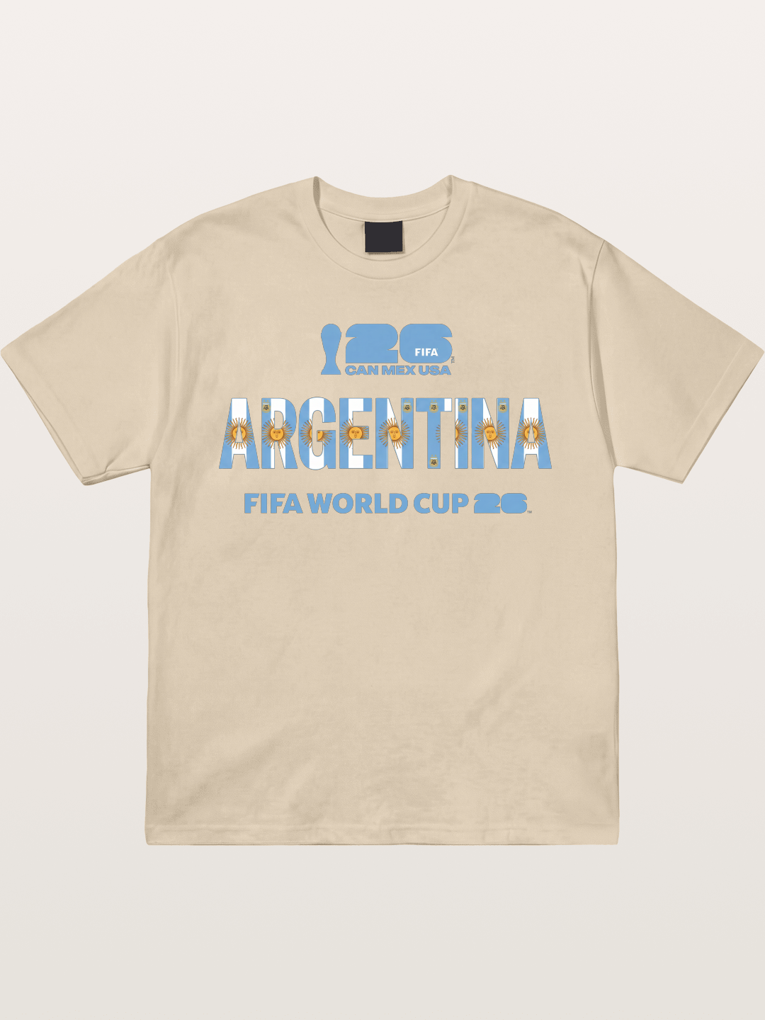 2026 World Cup Argentina Sun Design Gildan T-shirt