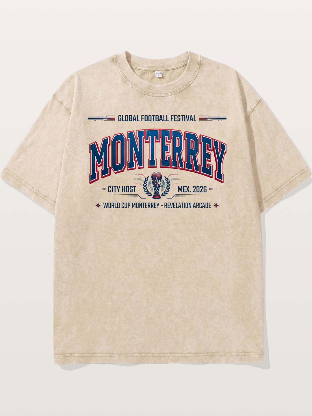 Monterrey 2026 World Cup Graphic Washed T-shirt