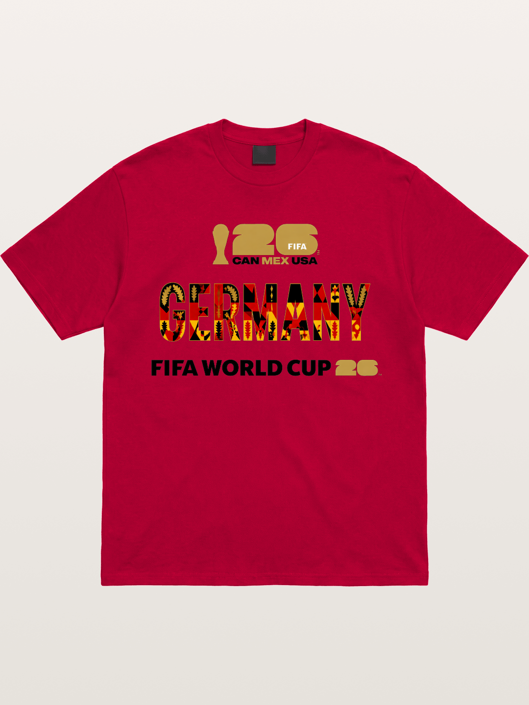 Germany 2026 World Cup Typo Gildan T-shirt